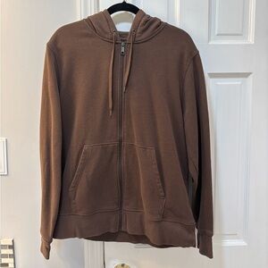 Men's Brown Hoodie Sweater - Amazon Basics